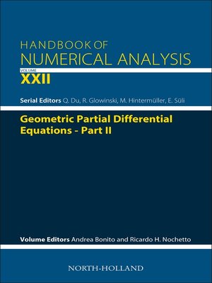 cover image of Geometric Partial Differential Equations, Part 2